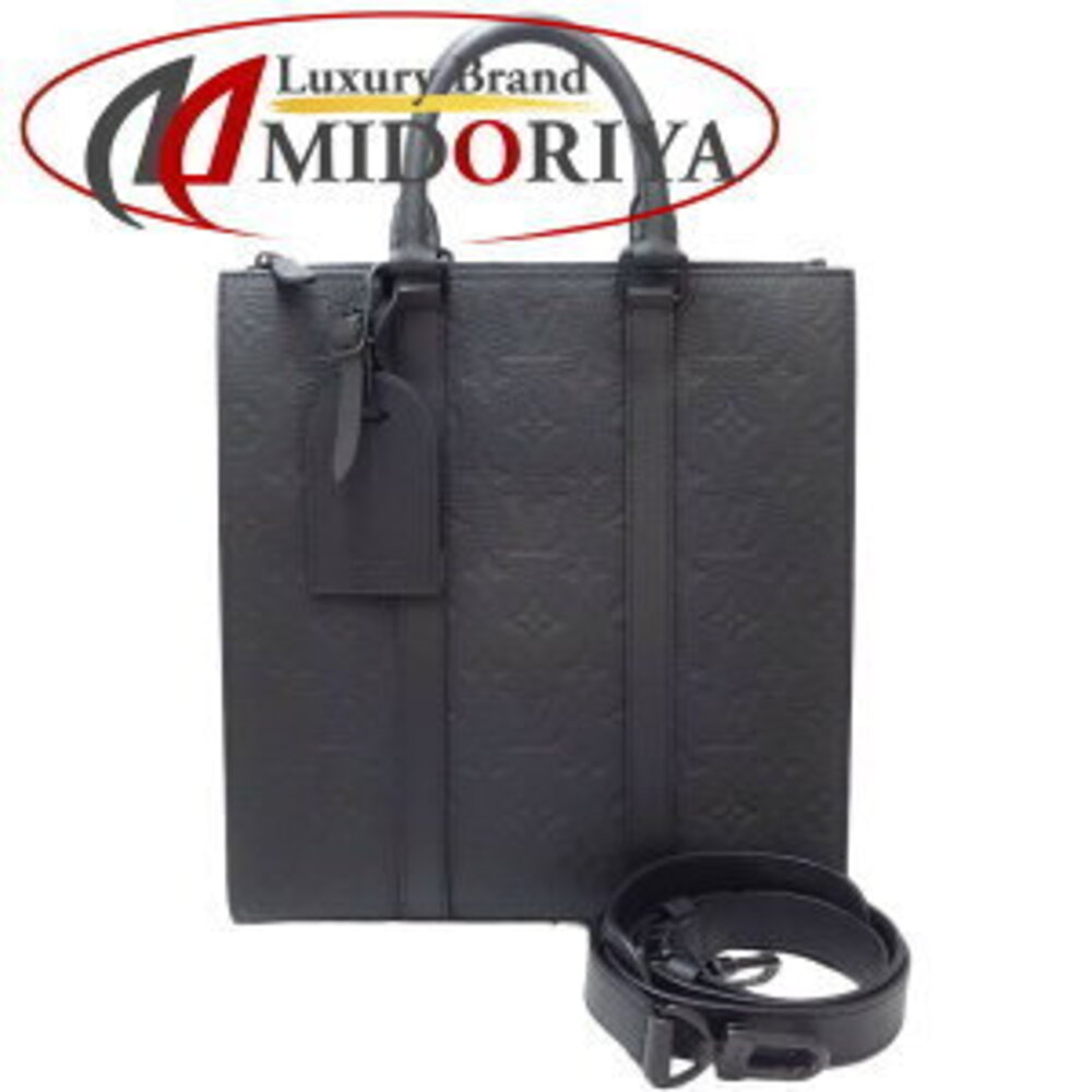 Louis Vuitton Sac Plat Cross Shoulder Bag Empreinte Noir Black